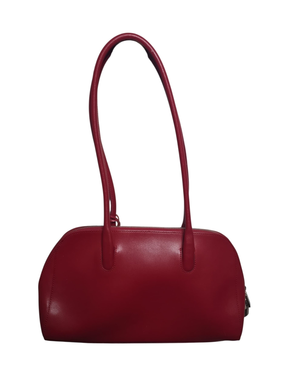 red leather Furla bowling/shoulder bag.size 2. - Picture 2 of 12